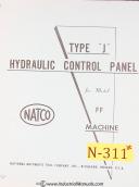 Natco-Natco Model F-1B Drilling Tapping, Multi-Spindle, Machine Maintenance Manual1966-F-1B-F1B-05